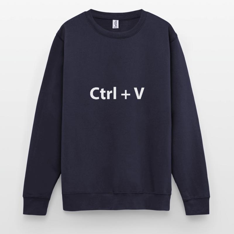 Ctrl C Ctrl V Copy Paste Twins Sweat-shirt Unisexe