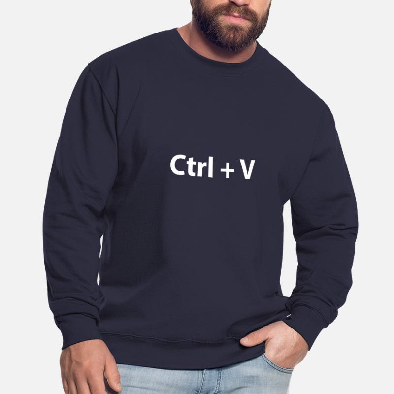 Ctrl C Ctrl V Copy Paste Twins Sweat-shirt Unisexe