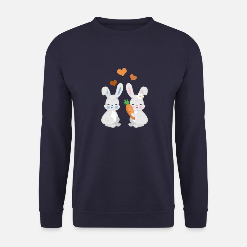 Süße Häschen - Unisex Pullover - Navy