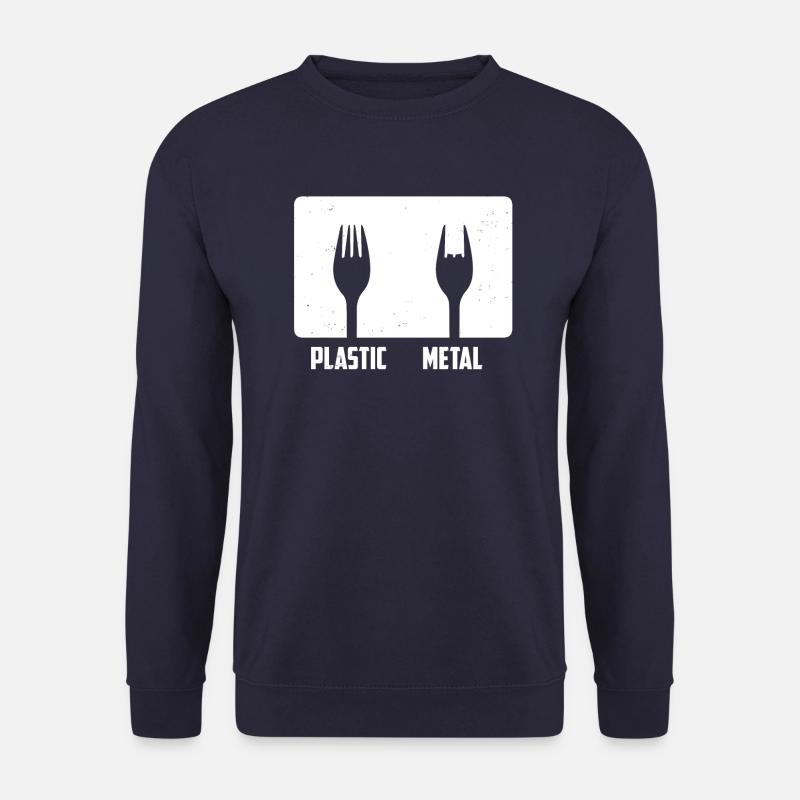 Cadeau de danse headbang - Sweat-shirt Unisexe - marine