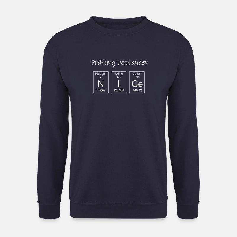 Prüfung bestanden NICE - Unisex Pullover - Navy