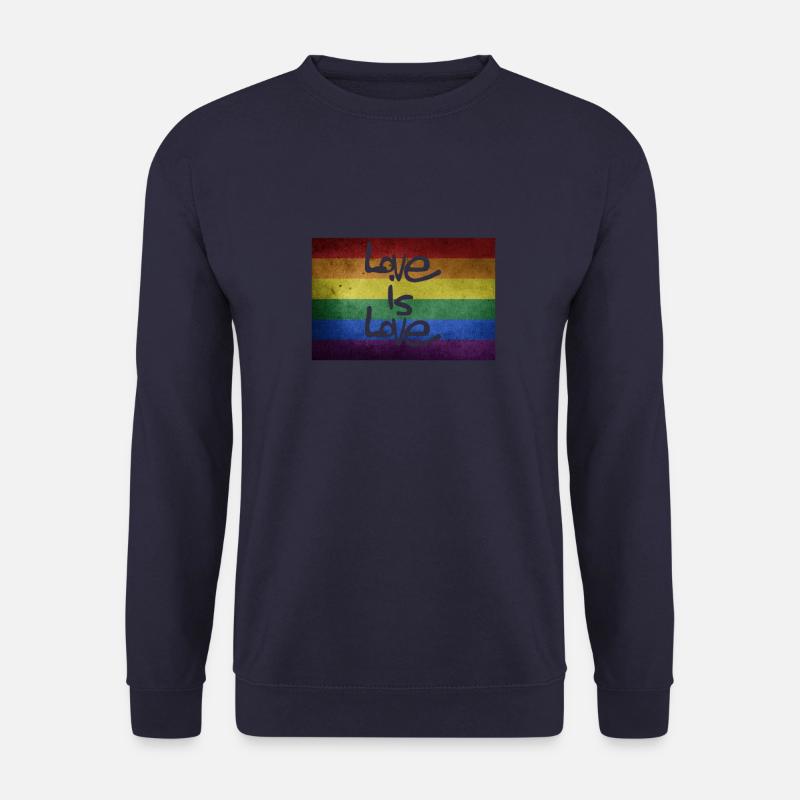 Love is Love - Unisex Pullover - Navy