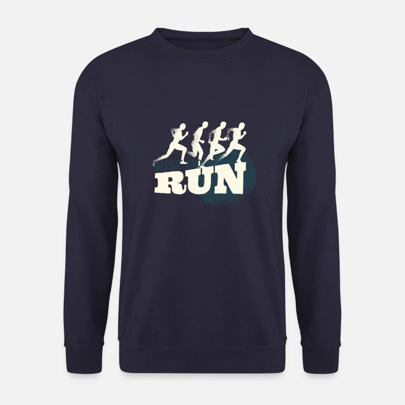 Laufe Laufe Laufe - Unisex Pullover - Navy