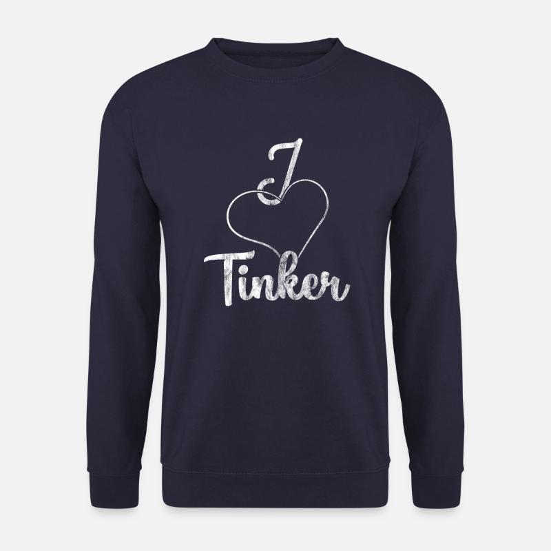 J'adore Tinker - Sweat-shirt Unisexe - marine