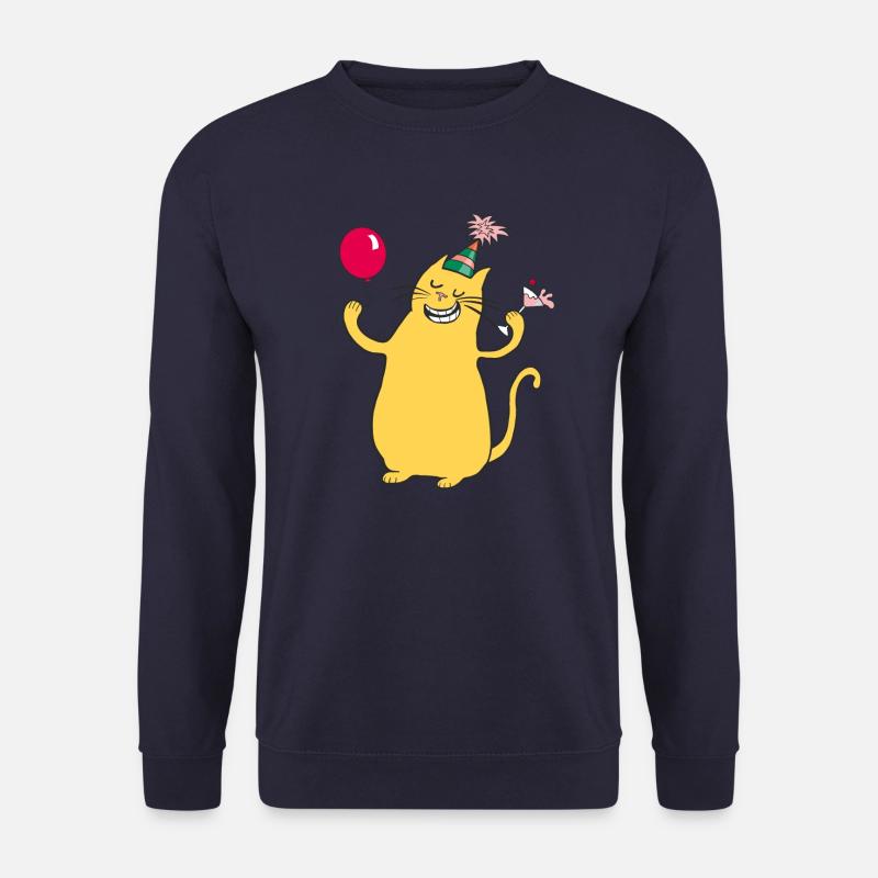 Party Katze - Unisex Pullover - Navy