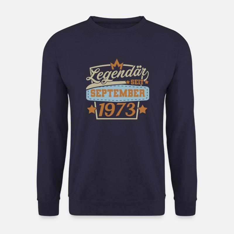 Legendär seit September 1973 - Unisex Pullover - Navy
