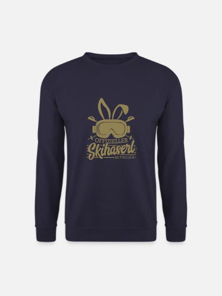 Ski Skifahrer offizieller Betreuer - Unisex Pullover - Navy