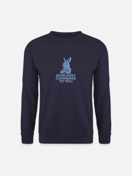 Bunny "Nobunny Compares to You" - Unisex Sweatshirt - navy