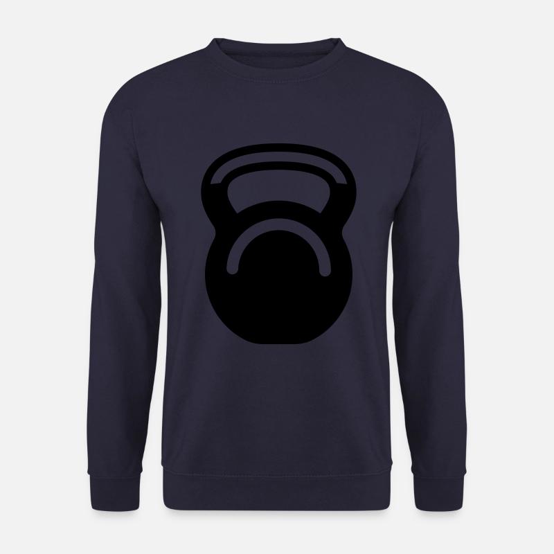Dumbbell weights icon - Unisex Sweatshirt - navy