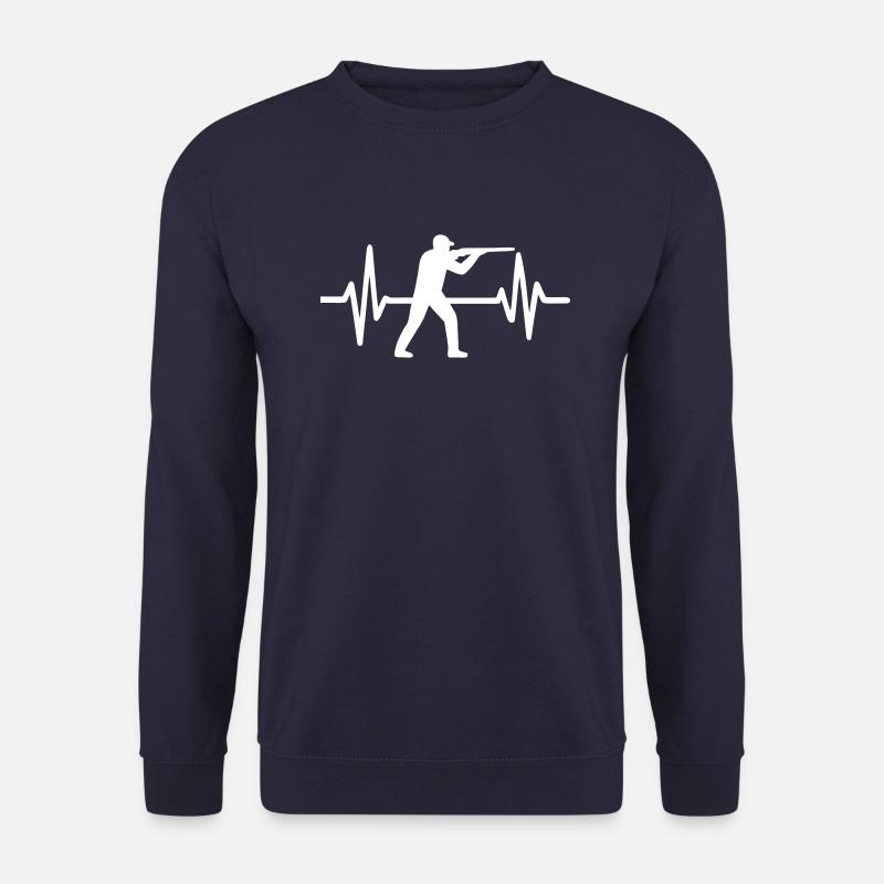 Herzschlag-Jagd - Unisex Pullover - Navy