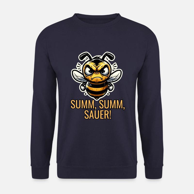 Buzz Buzz Sour Bee - Unisex Sweatshirt - navy