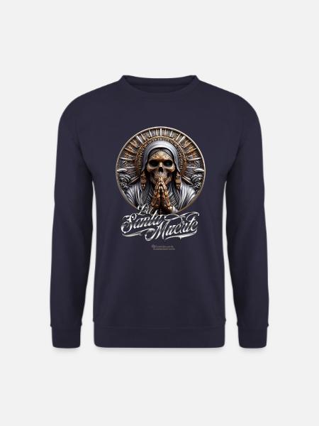La Santa Muerte - Unisex Pullover - Navy