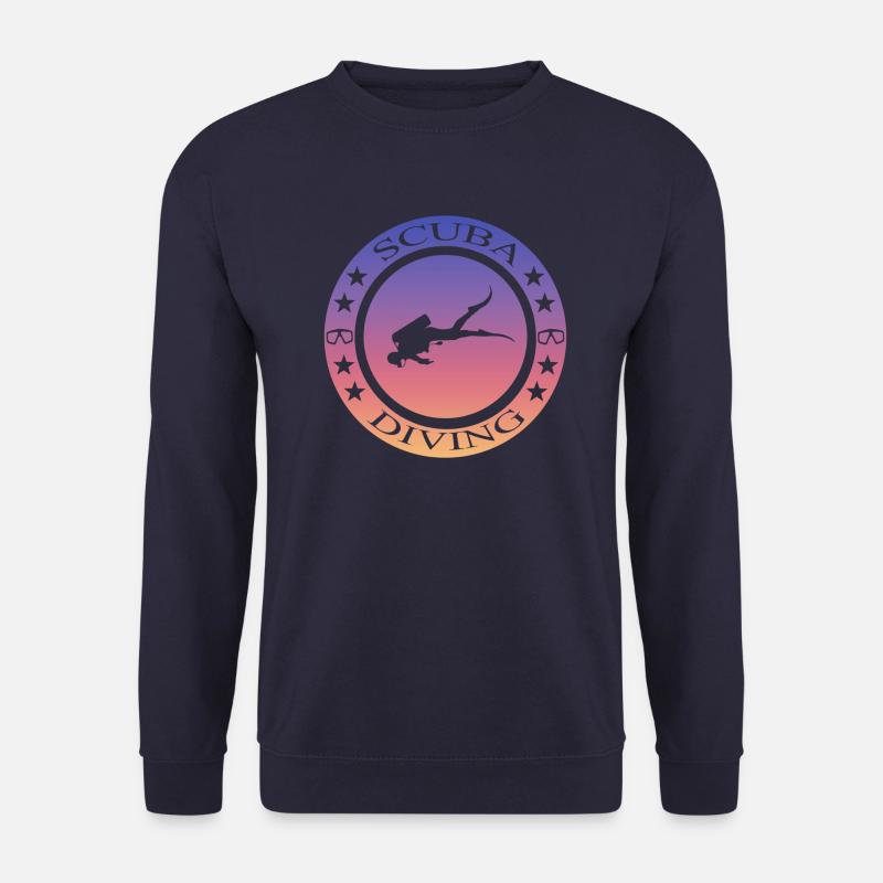 Scuba Diving - Unisex Pullover - Navy