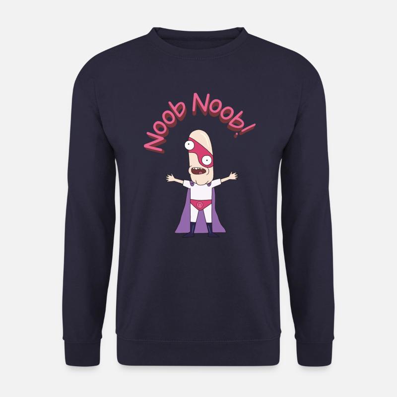 Rick and Morty Noob Noob - Unisex Pullover - Navy