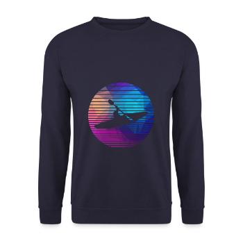 Kayak - Unisex Pullover - Navy - Vorne - Alina (178cm) & Michal (187cm)