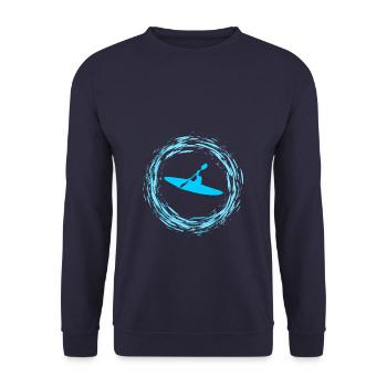 Kayak - Unisex Pullover - Navy - Vorne - Alina (178cm) & Michal (187cm)
