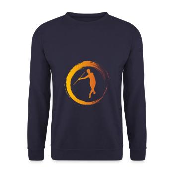 Lancer de lance Athlétisme Sport - Sweat-shirt Unisexe - marine - Devant - Alina (178cm) & Michal (187cm)