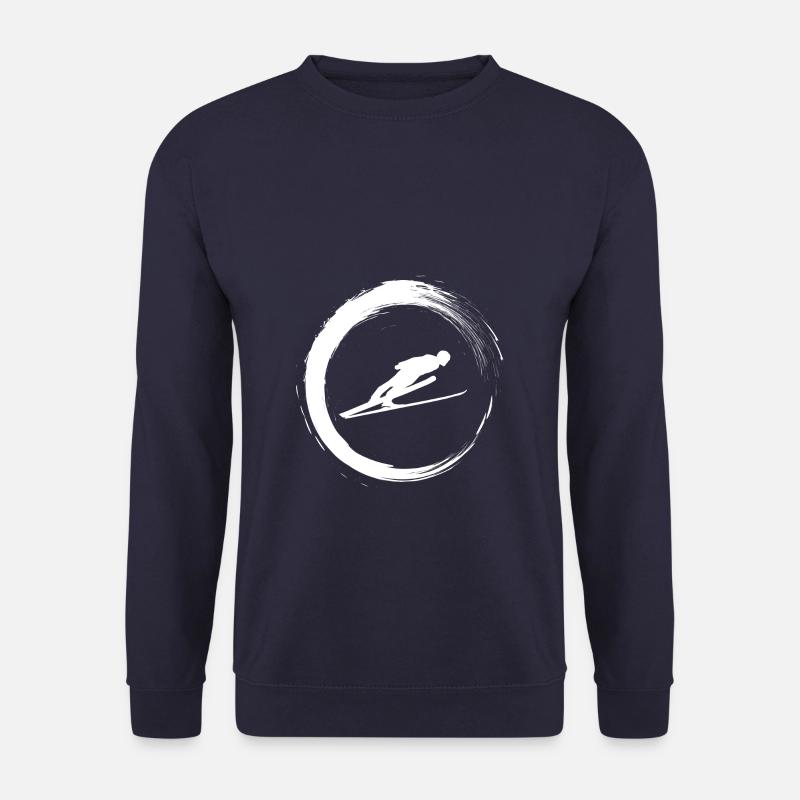 Ski jumping - Unisex Sweatshirt - navy
