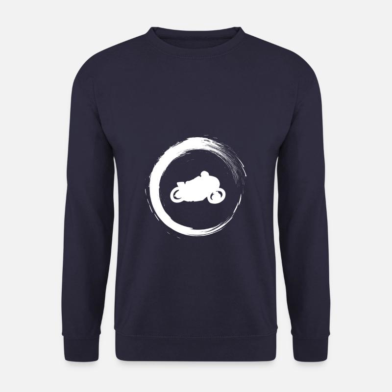 motorcycle - Unisex Sweatshirt - navy