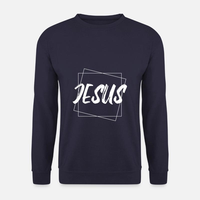 Jesus - Unisex Pullover - Navy