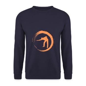 Snooker - Unisex Pullover - Navy - Vorne - Alina (178cm) & Michal (187cm)