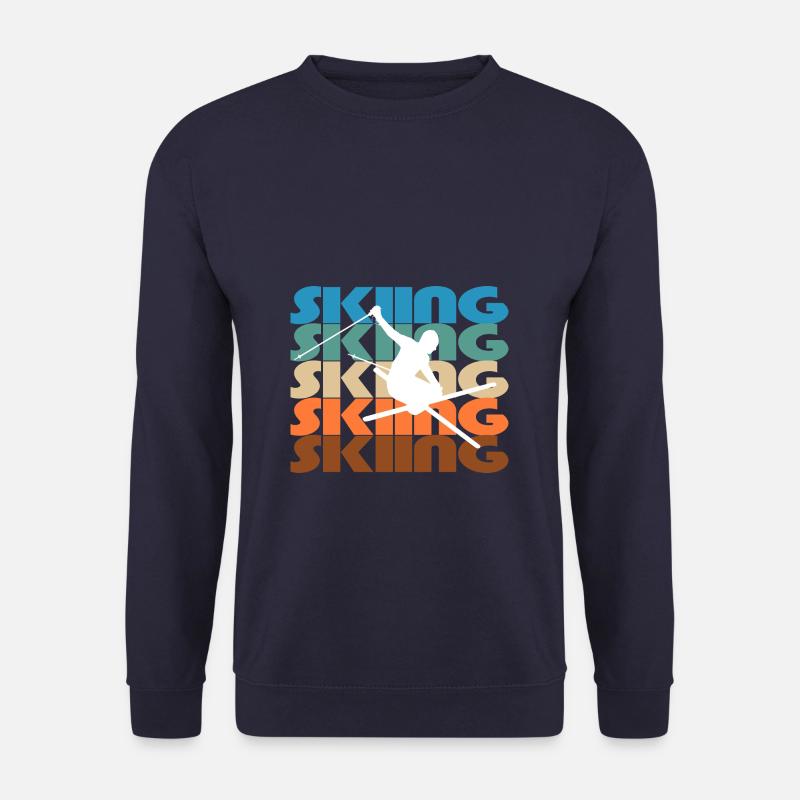 Skifahren - Unisex Pullover - Navy