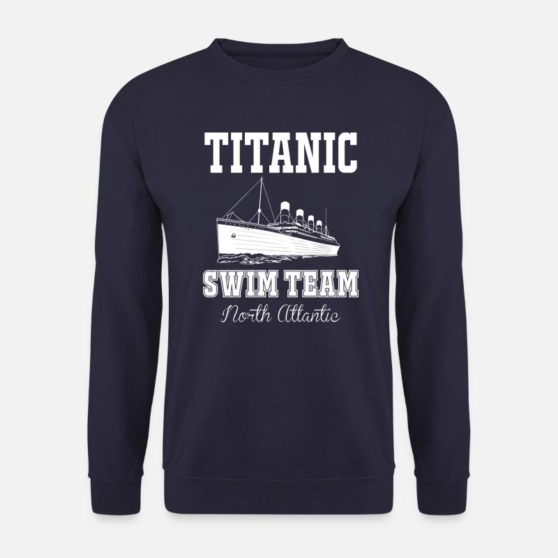 Schwimmer Shirt · Schwimm Team · Titanic Geschenk - Unisex Pullover - Navy