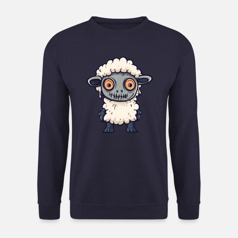 Schaf Halloween Zombie - Unisex Pullover - Navy