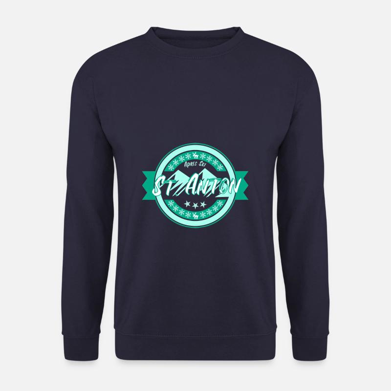 St anton - Unisex Pullover - Navy
