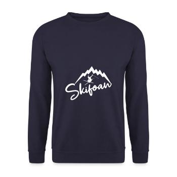Skifoan - Unisex Pullover - Navy - Vorne - Alina (178cm) & Michal (187cm)