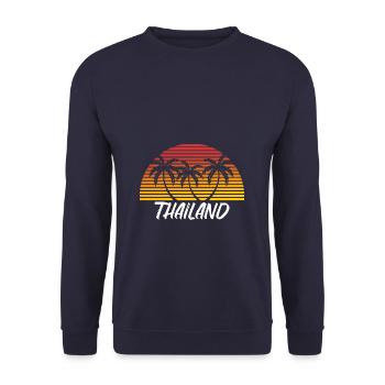La Thaïlande - Sweat-shirt Unisexe - marine - Devant - Alina (178cm) & Michal (187cm)