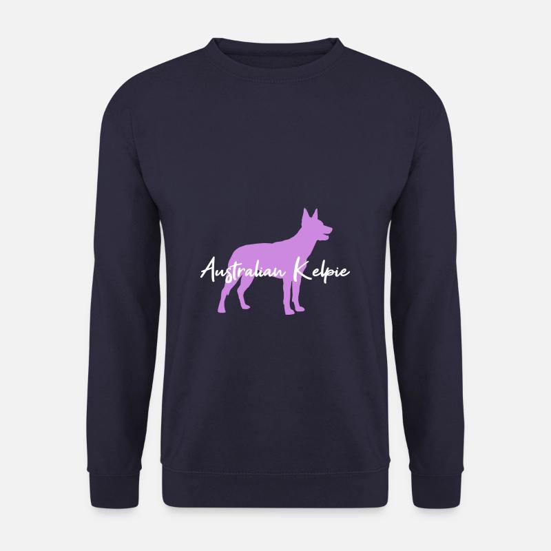 Australian Kelpie - Unisex Pullover - Navy