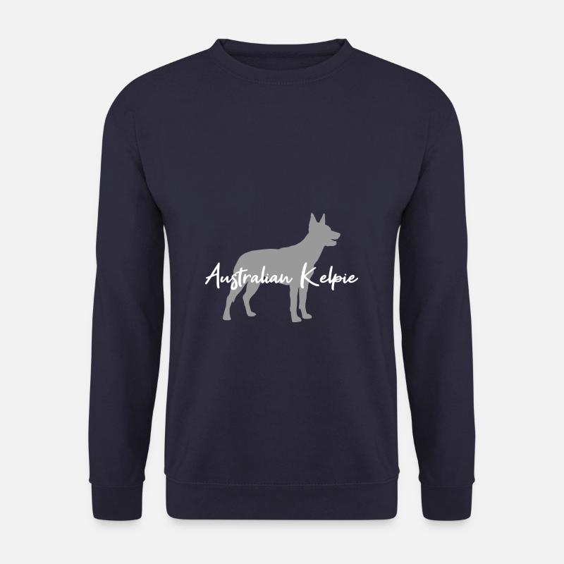Australian Kelpie - Unisex Pullover - Navy