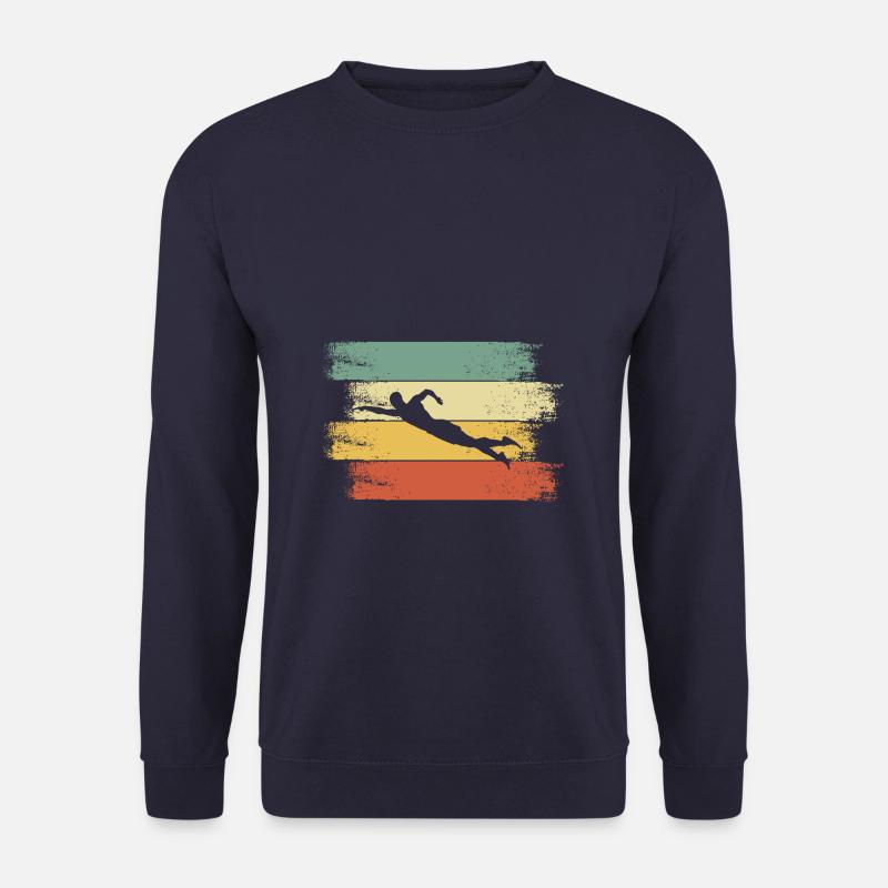 Schwimmer schwimmen Bademeister - Unisex Pullover - Navy