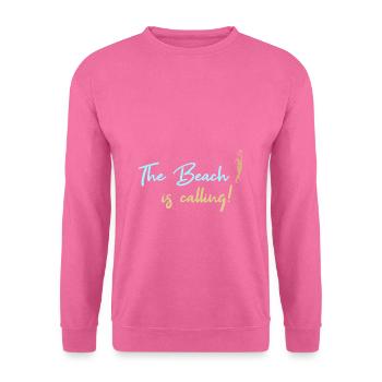 Beachvolleyball - Unisex Pullover - Pink - Vorne