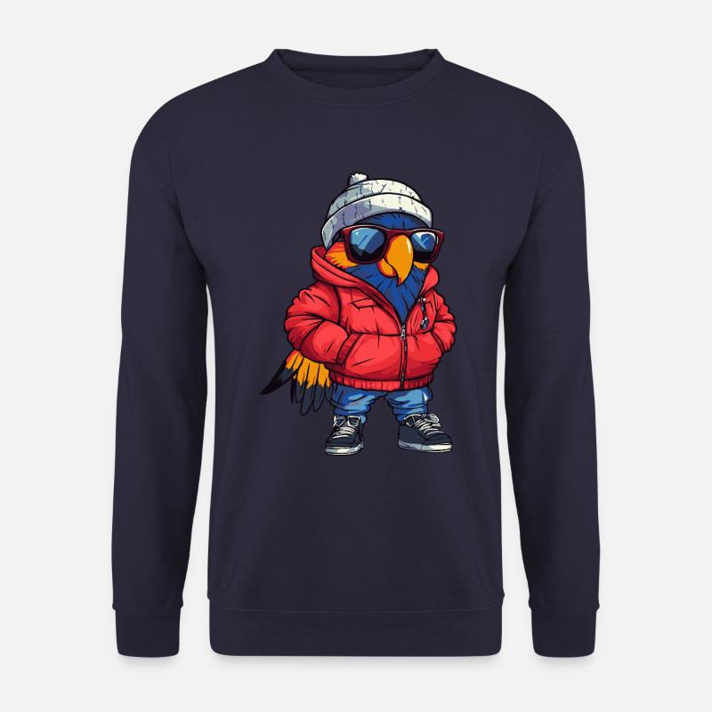 Papagai Cool Comic - Unisex Sweatshirt - navy