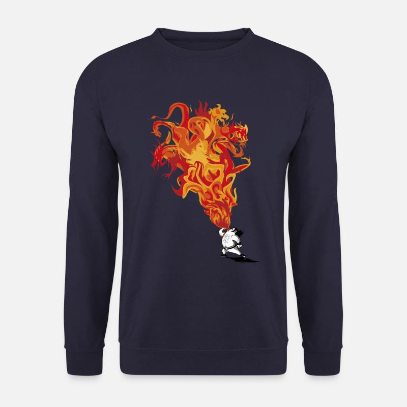 Fire-eater - Unisex Sweatshirt - navy