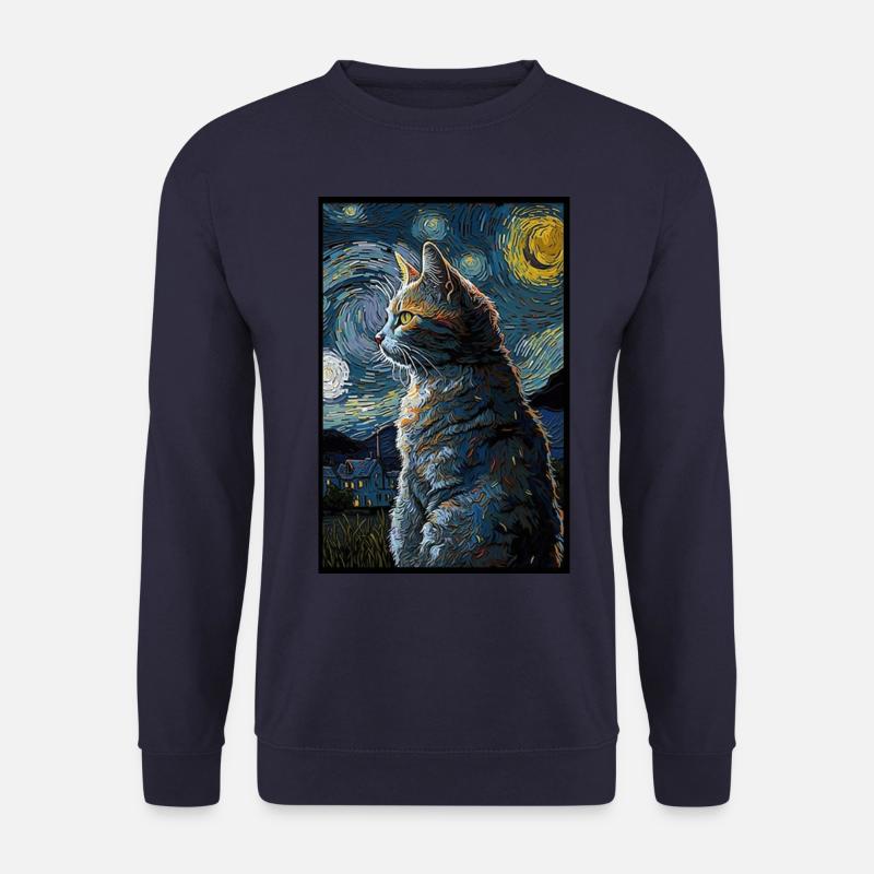 Katze - Unisex Pullover - Navy