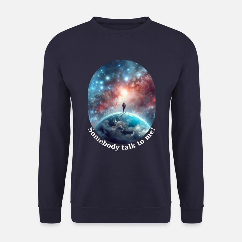 Jemand redet mit mir - Unisex Pullover - Navy