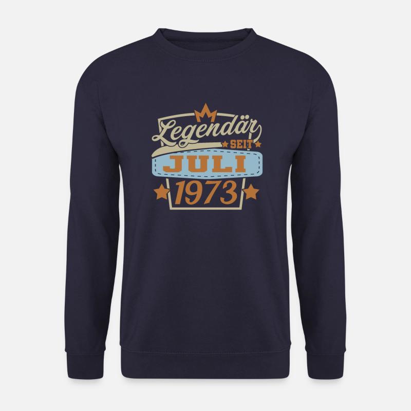 legendär seit juli 1973 - Unisex Pullover - Navy