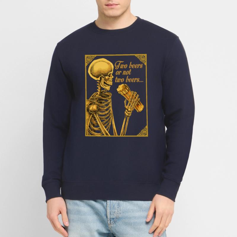 ZWEI BIERE ODER NICHT ZWEI BIERE Unisex Pullover