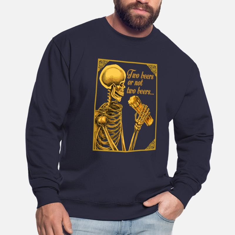 ZWEI BIERE ODER NICHT ZWEI BIERE Unisex Pullover
