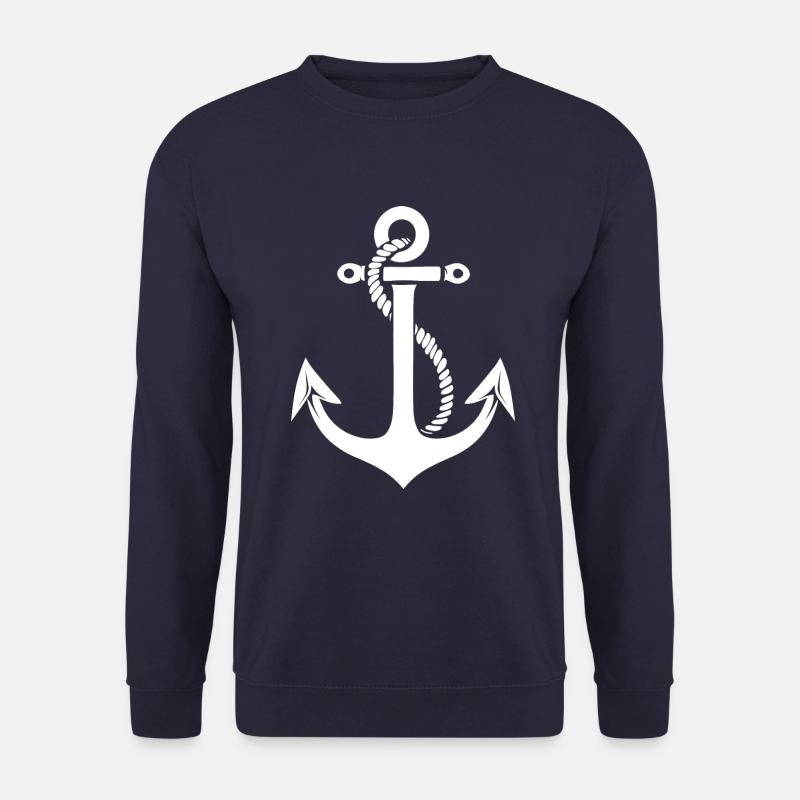 Ankermotiv - Unisex Pullover - Navy