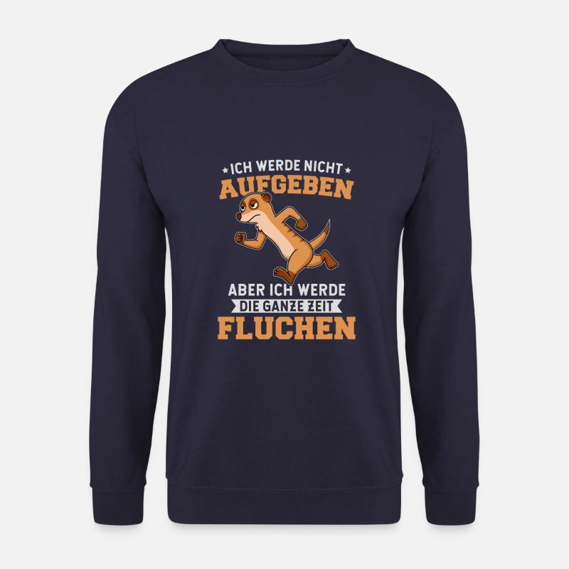 Ausdauer Training Sportler Trainingskleidung - Unisex Pullover - Navy