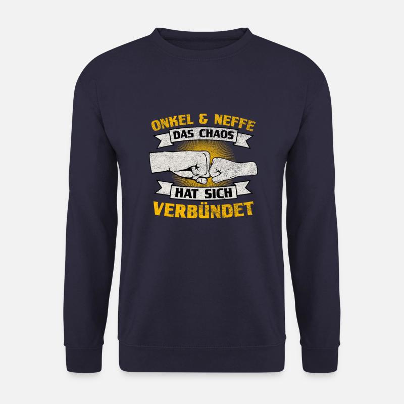 Patenonkel Onkel Pate Taufpate Patenonkel - Unisex Pullover - Navy