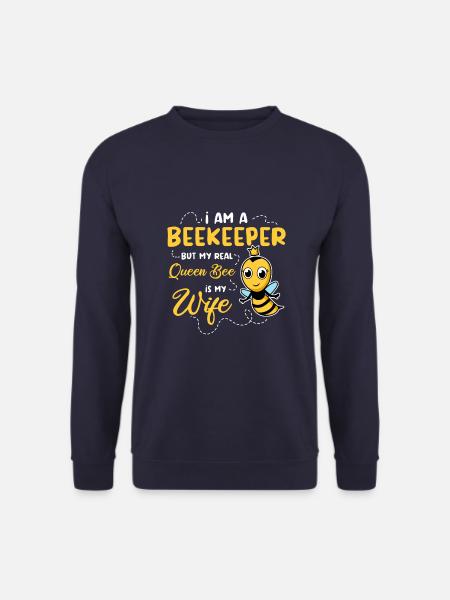 Beehive Beekeeping Bees Honey Beekeepers - Unisex Sweatshirt - navy