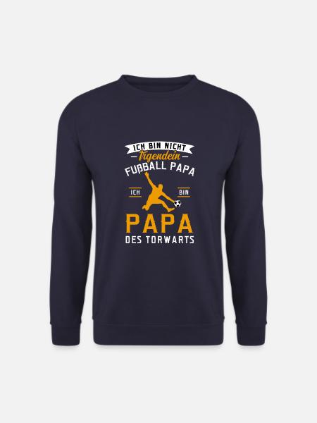 Fußball Papa Des Torwarts - Unisex Pullover - Navy