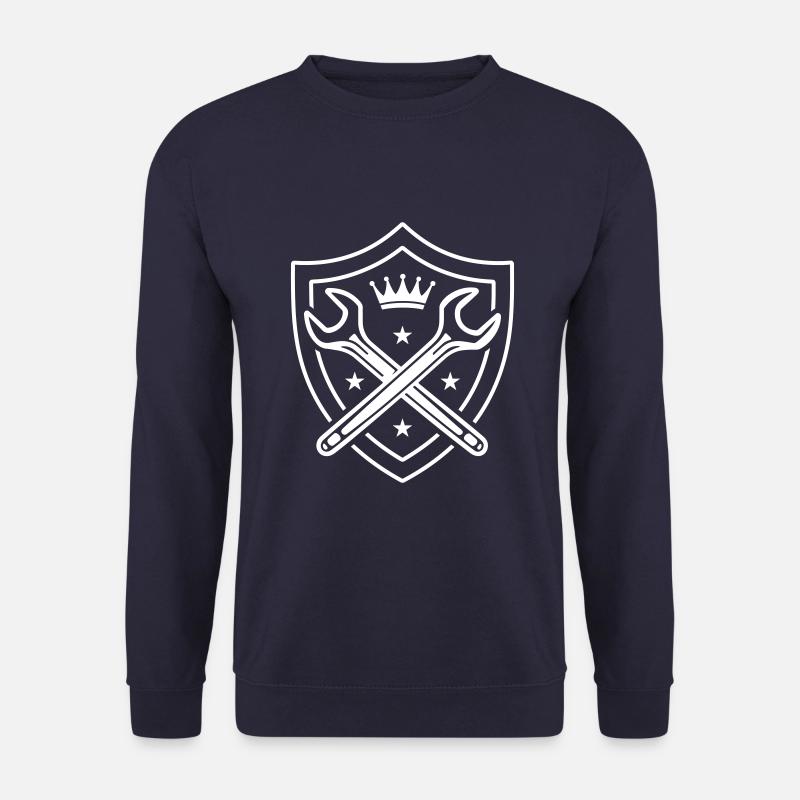 Wrench Logo Artisan - Unisex Sweatshirt - navy
