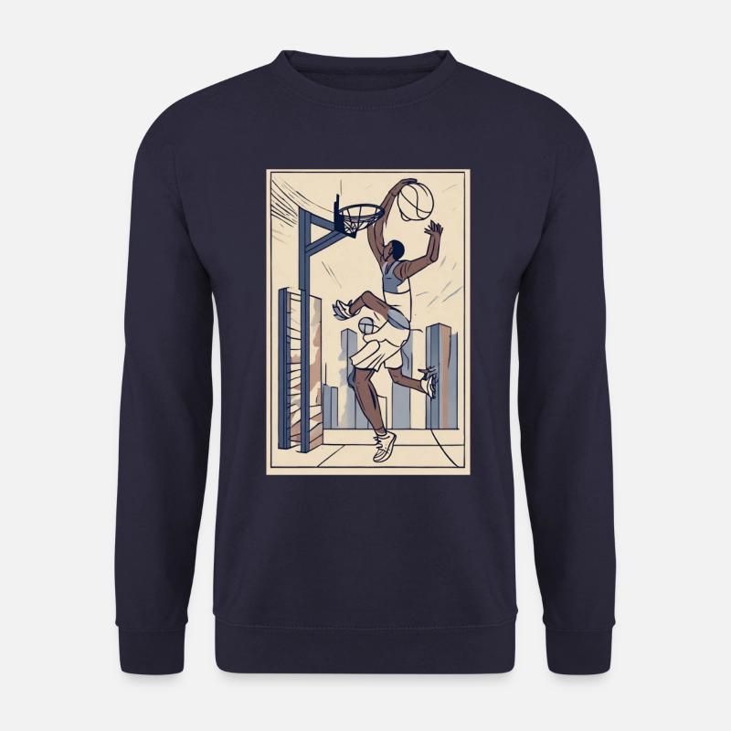 Urban Fantasy Dunk - Unisex Pullover - Navy