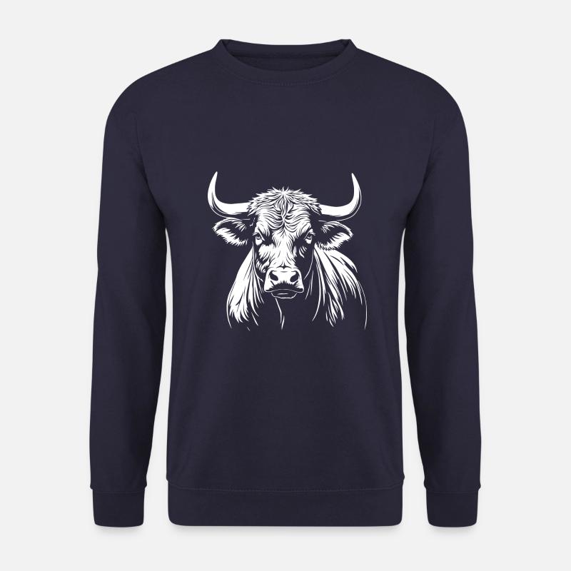 Taurus - proud, powerful, self-confident - Unisex Sweatshirt - navy